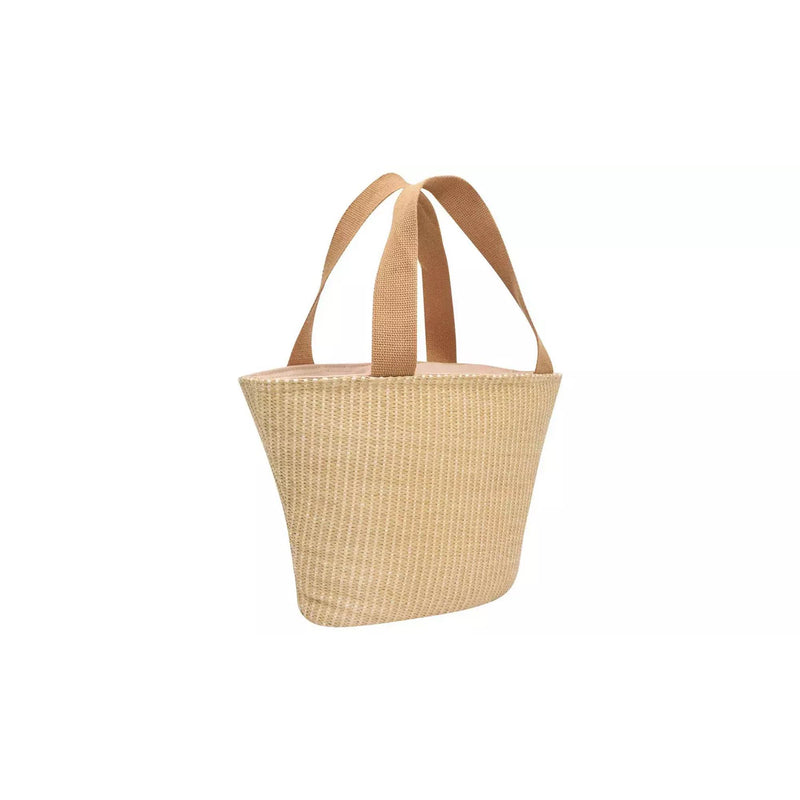 Polar Gear beige woven lunch bag, imported from the UK