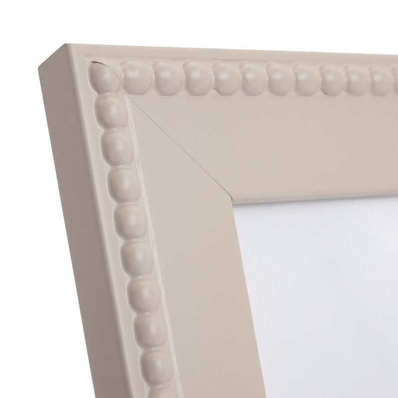 Habitat Beaded Wooden Picture Frame Grey 20x15cm, UK version