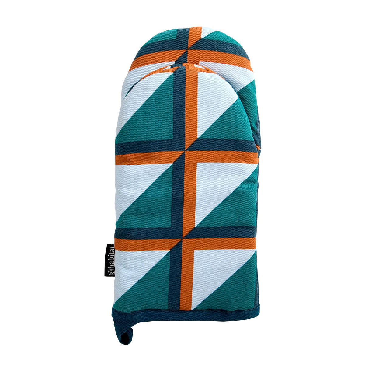 Habitat Geo Cube single oven glove 30x15cm, UK version