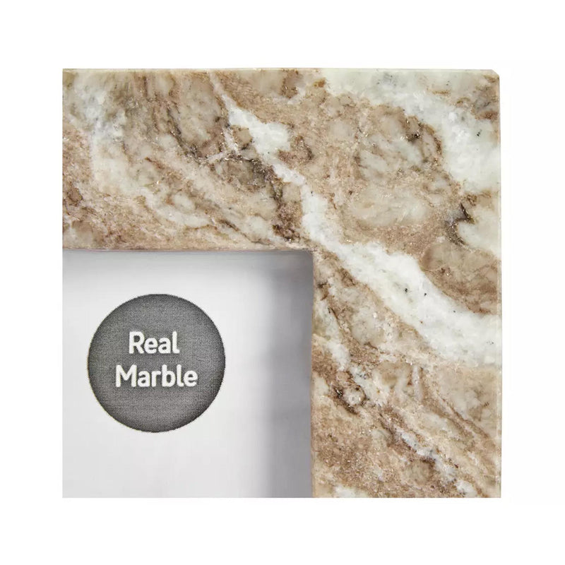 Habitat marble picture frame 4x4 inch, imported from the UK