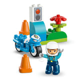 LEGO Duplo police motorcycle toy 10471 - UK version