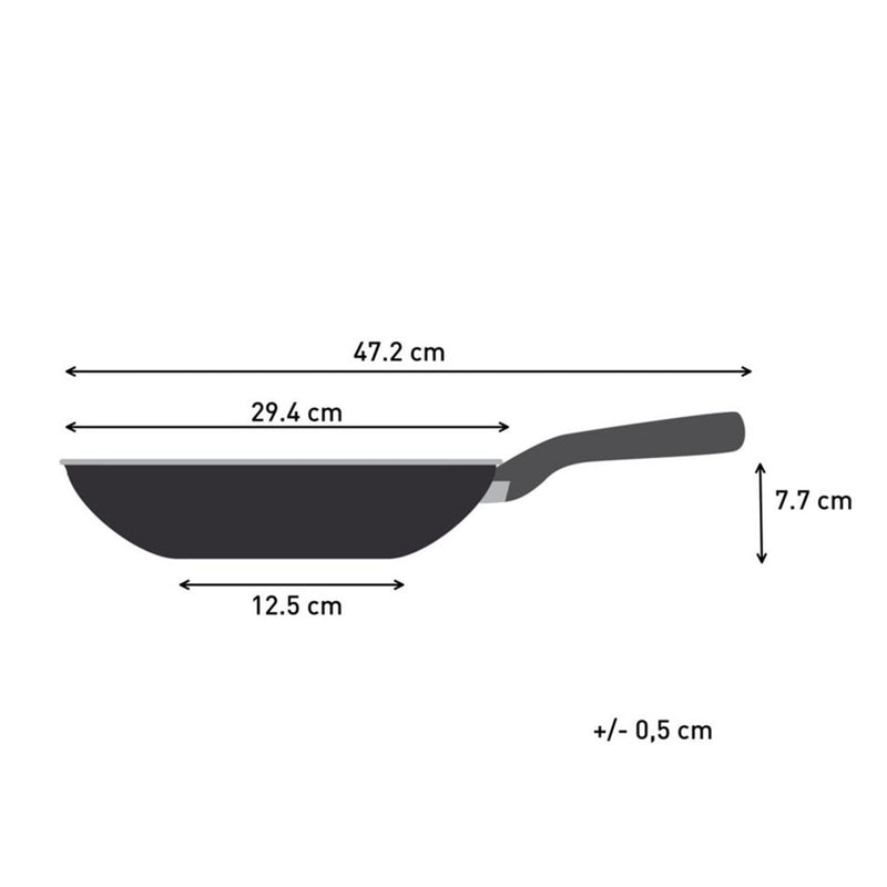 Tefal Titanium Force Aluminium Non-Stick Wok 28cm (British brand)