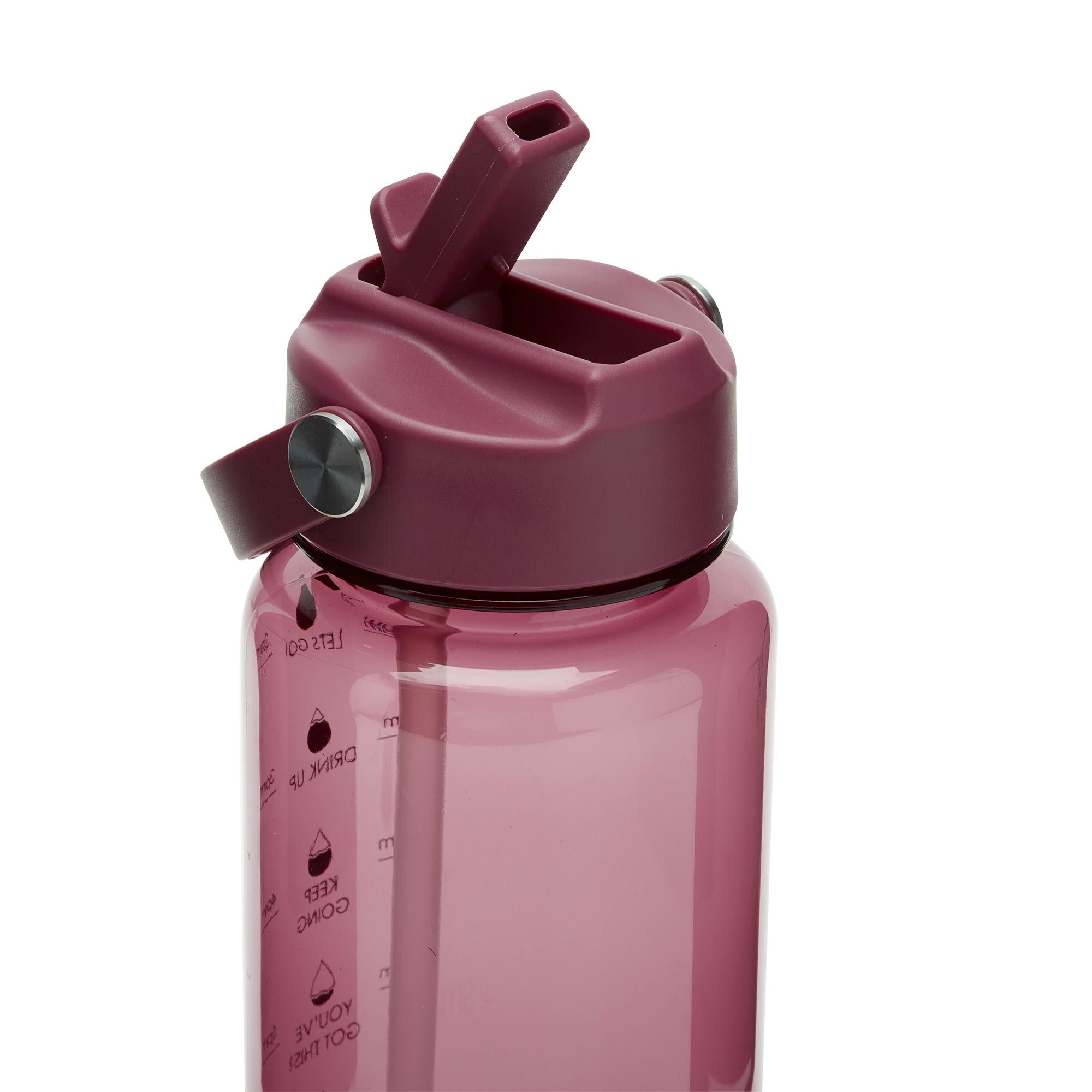 Smash burgundy tracker water bottle 800ml (British brand)