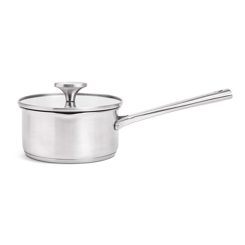 Habitat Ellipse brushed stainless steel saucepan 16cm, UK version