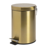 Sainsbury's Home gold bathroom bin 3L - British product