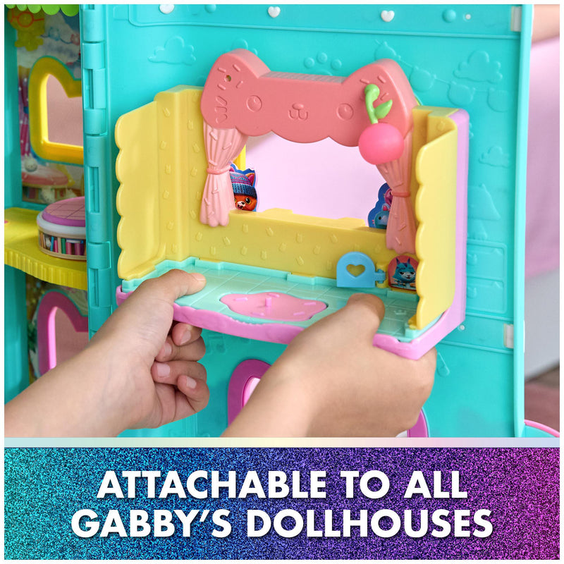Gabby's Dollhouse Movie Portal Room playset 10-piece - British product