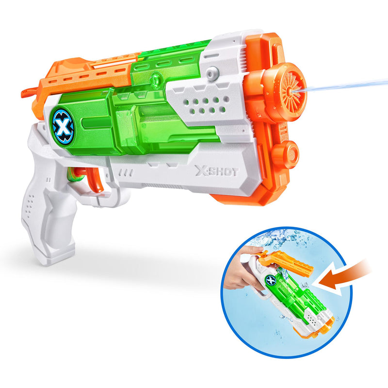ZURU X-Shot Micro Fast-Fill water blaster, imported from the UK