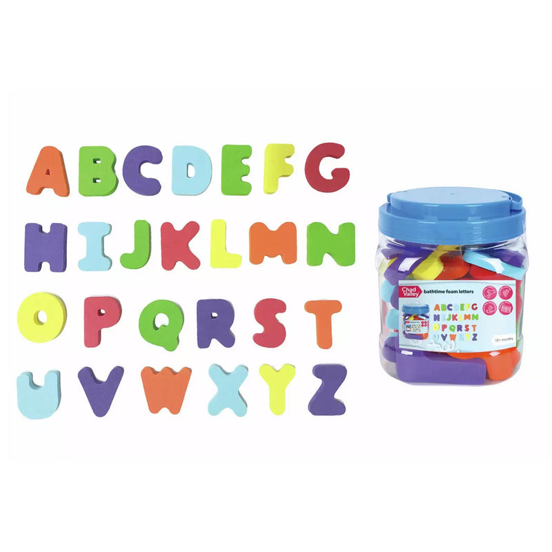 Chad Valley bathtime foam alphabet letters 26-piece, UK version