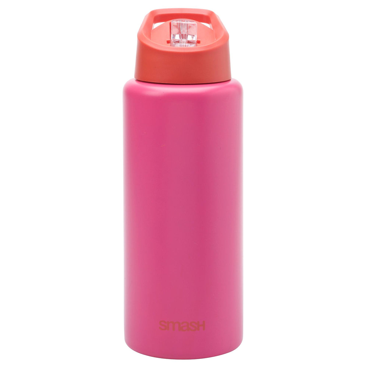 Pink Stainless Steel Sipper 1L Drink Container (British brand)