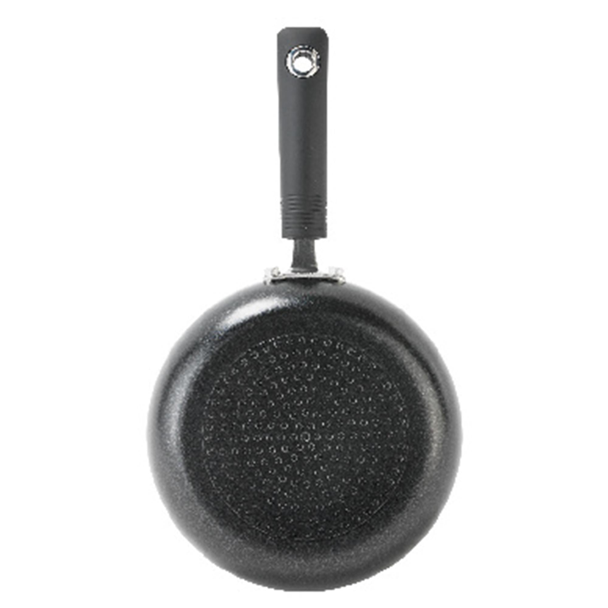 Sainsbury's Home black aluminium egg poacher 20cm diameter (British brand)