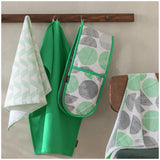 Habitat pack of 3 linear circles tea towels 66x46cm (British brand)