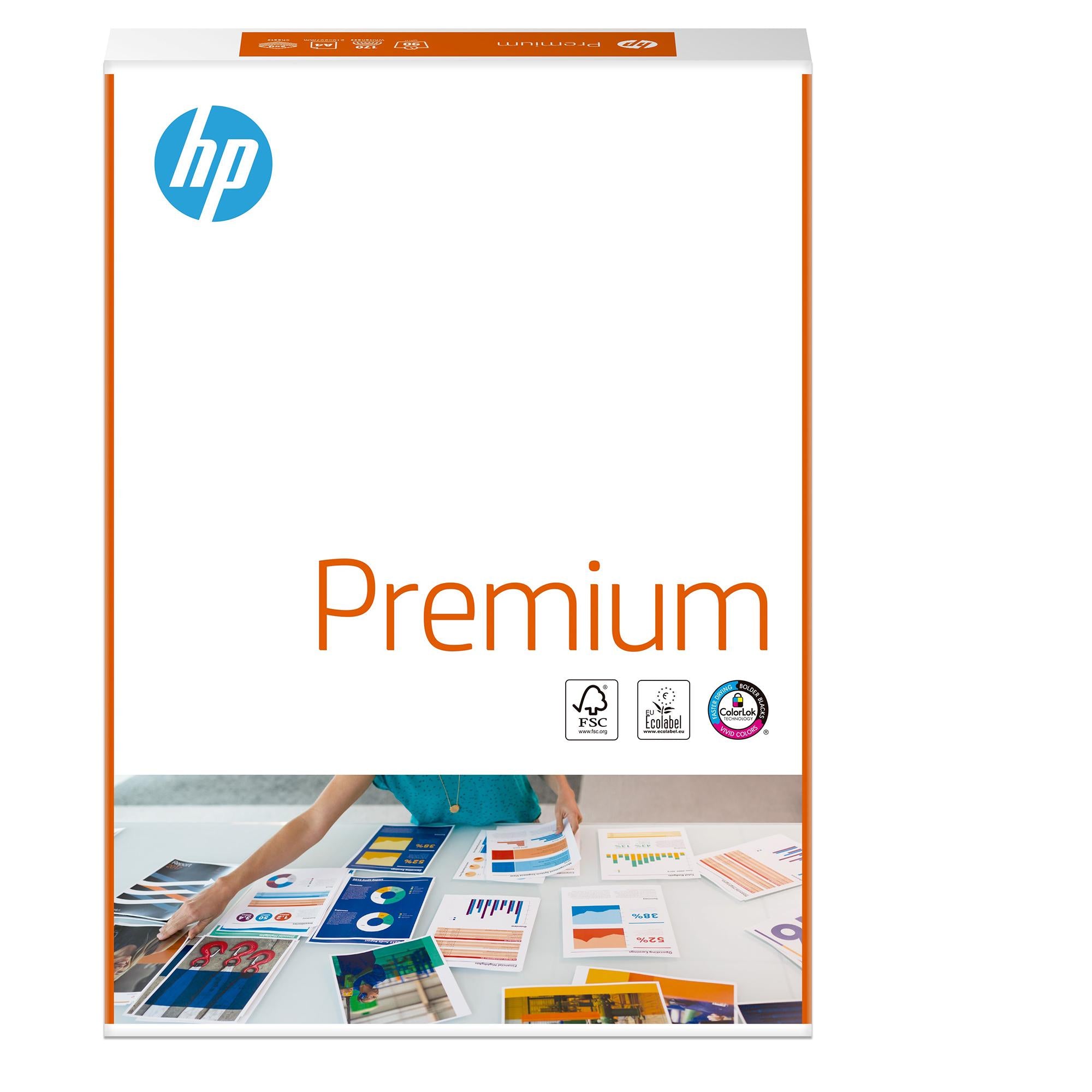 HP premium paper 90gsm 250 sheets A4 - British product