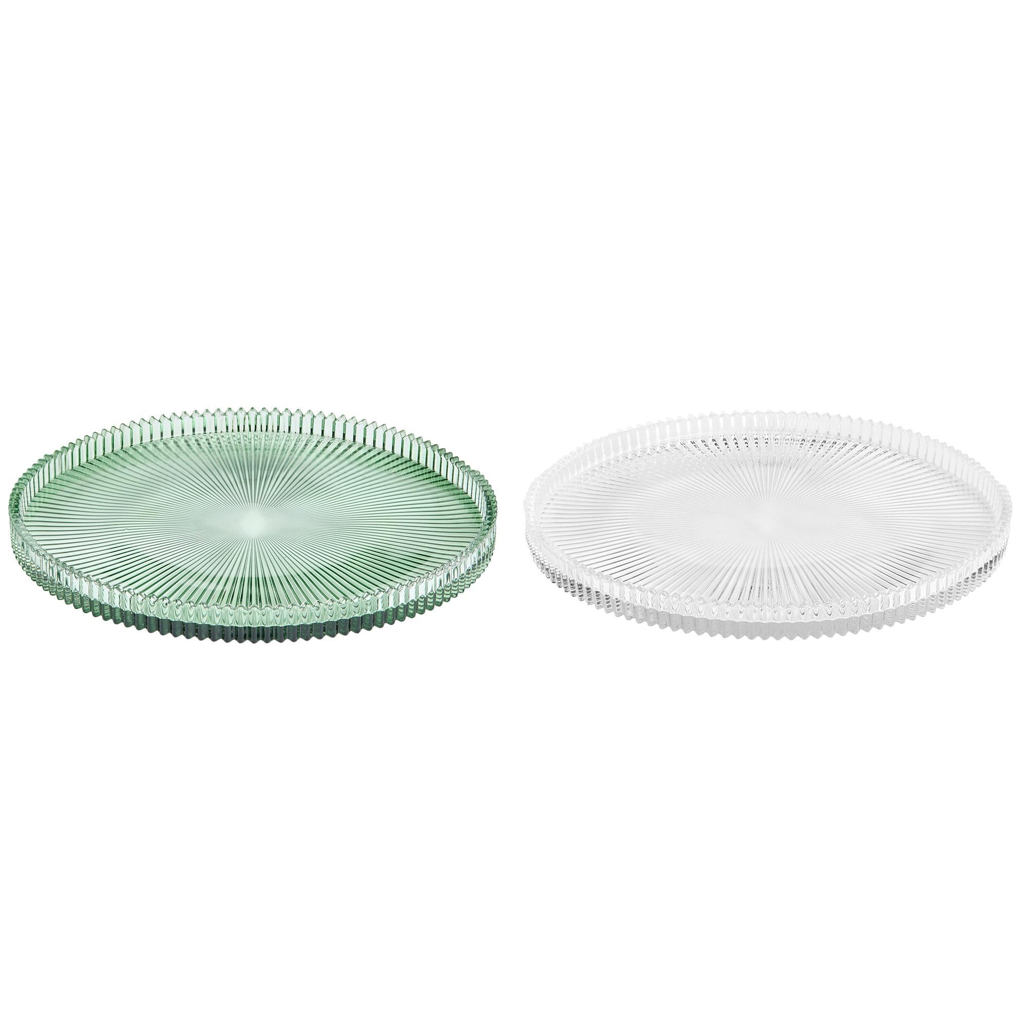 Habita glass candle plate 25cm, UK version