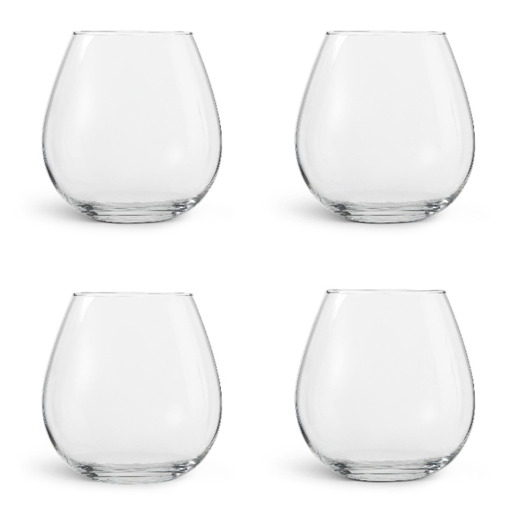 Habitat Portofino Stemless Wine Glass 4 Pack, UK version