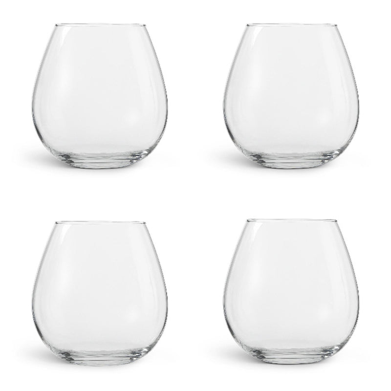 Habitat Portofino Stemless Wine Glass 4 Pack, UK version
