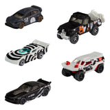 Hot Wheels diecast car pack of 5, UK version