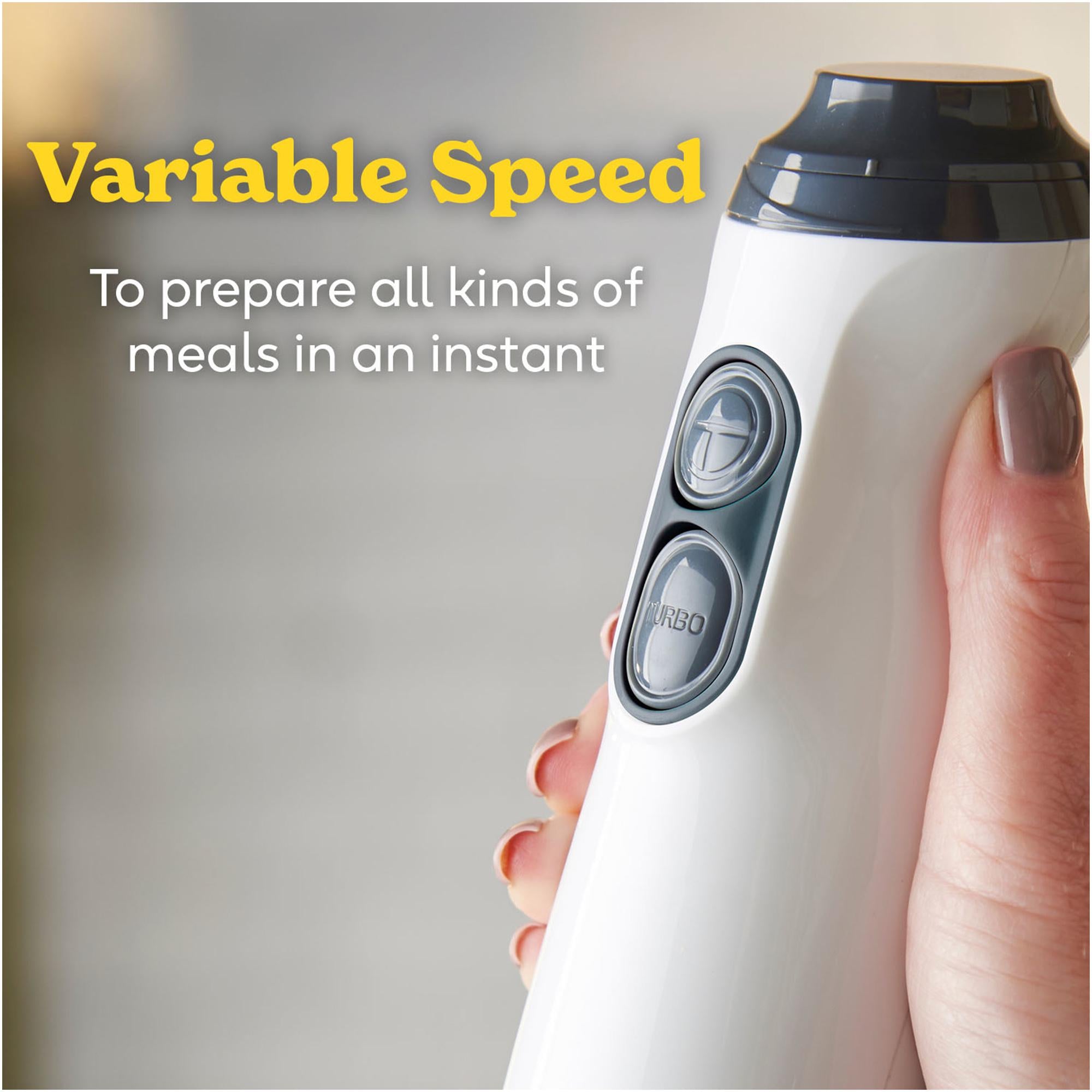 Russell Hobbs Go Create White Electric Hand Blender, imported from the UK