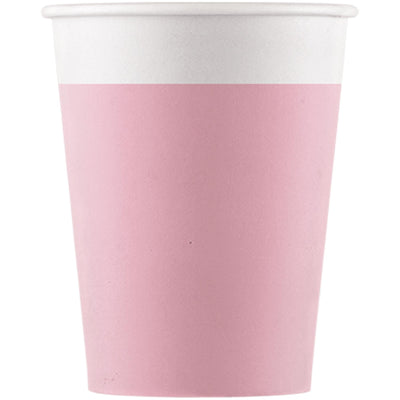 Sainsburys Procos Pink Paper Cups 8pk- Buy online at McGrocer