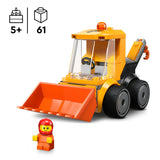 LEGO City Rides construction loader toy 61-piece - British product