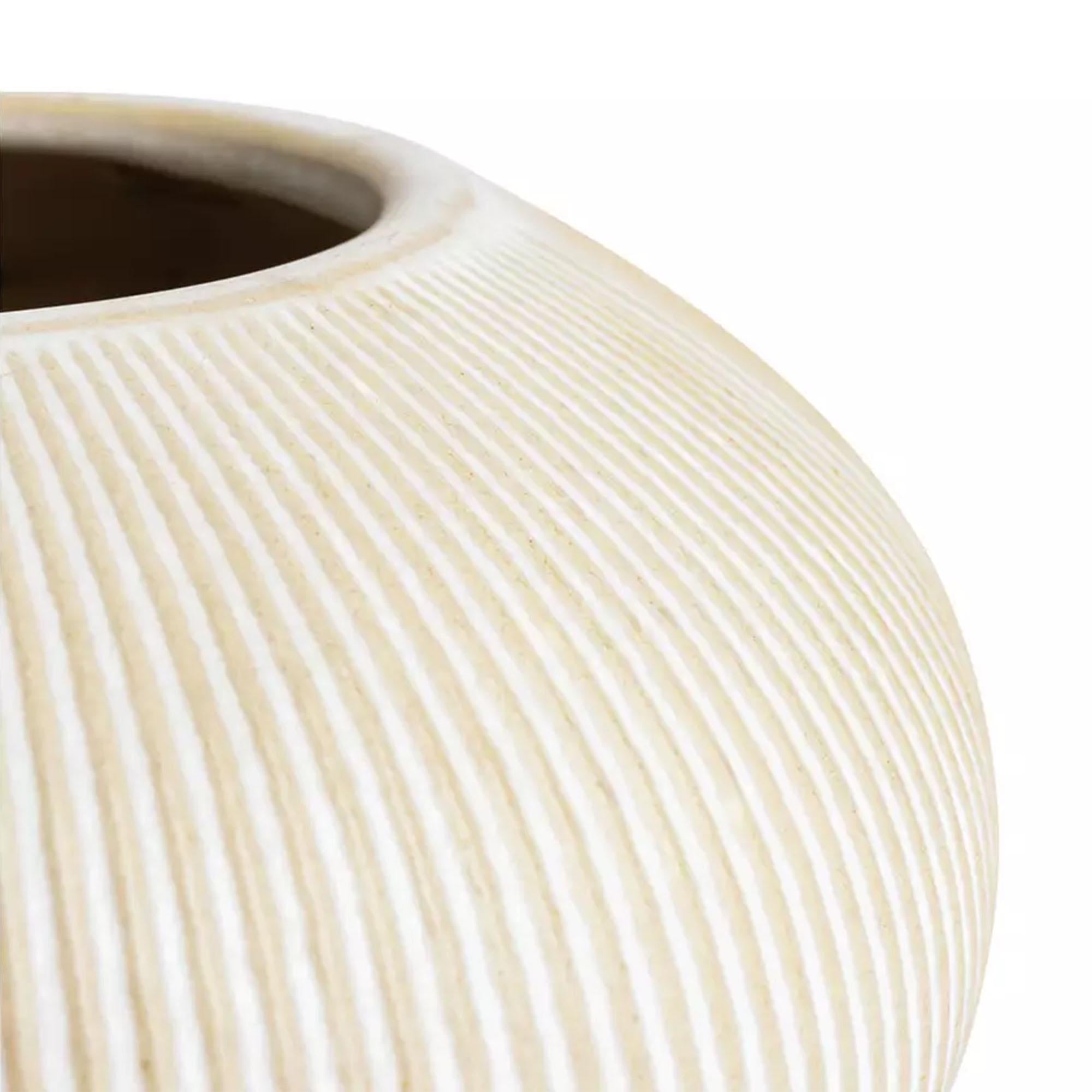Habitat Ceramic Vase Natural 11cm Height, UK version