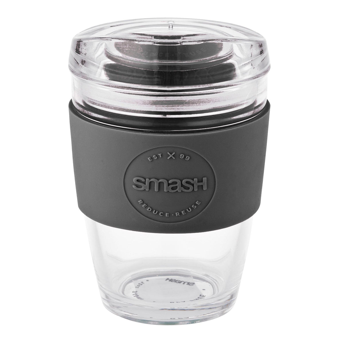 Smash Glass Barista Buddy Black Coffee Cup (British brand)