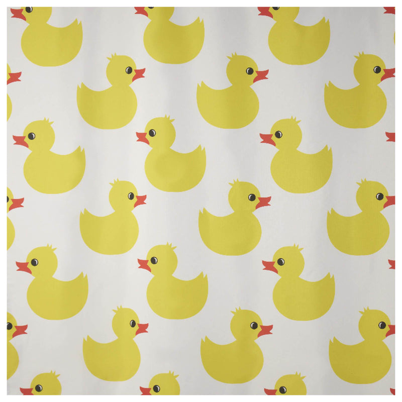 Sainsbury's Home rubber duck shower curtain 180 x 180cm (British brand)