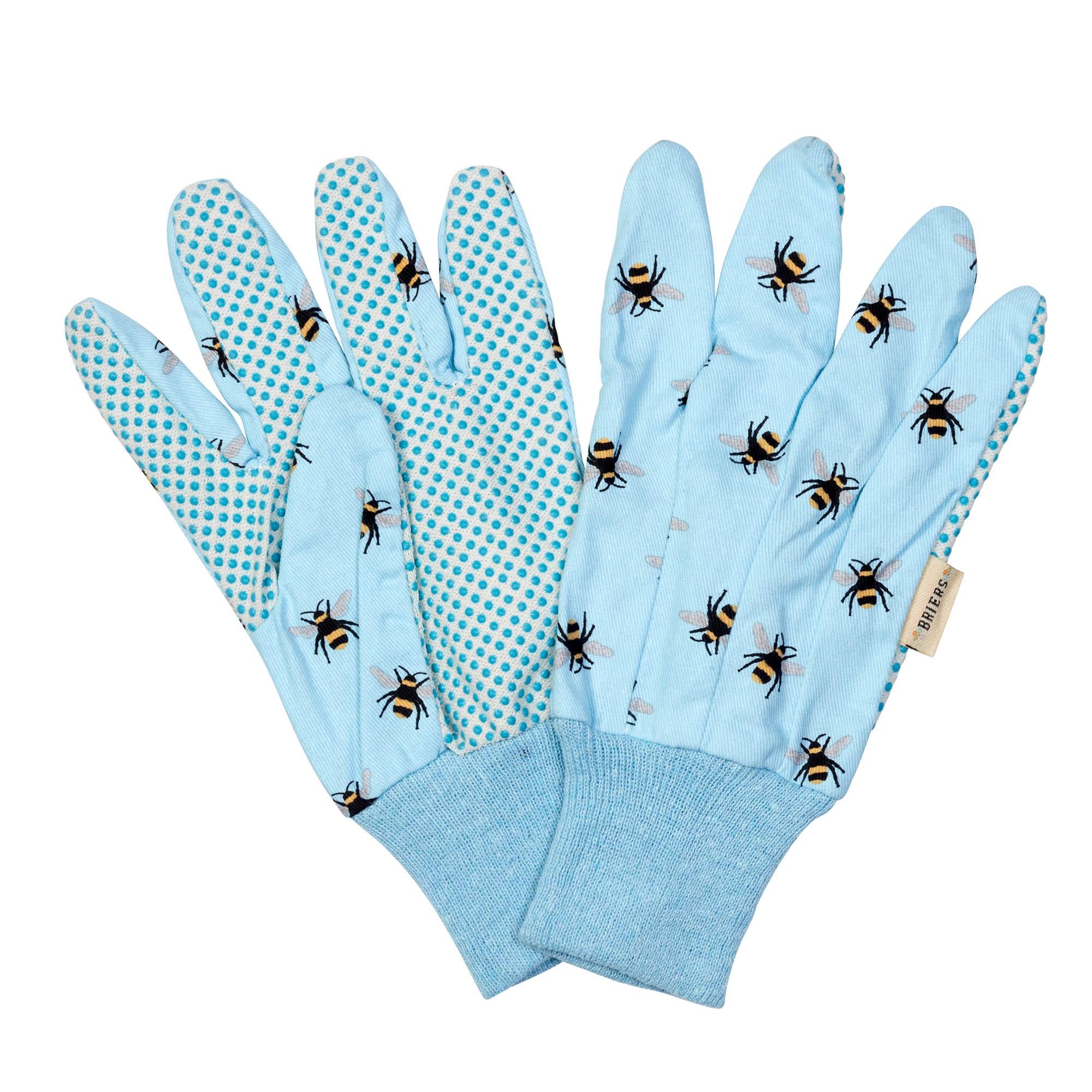 Briers cotton grips gloves triple pack size M, UK version