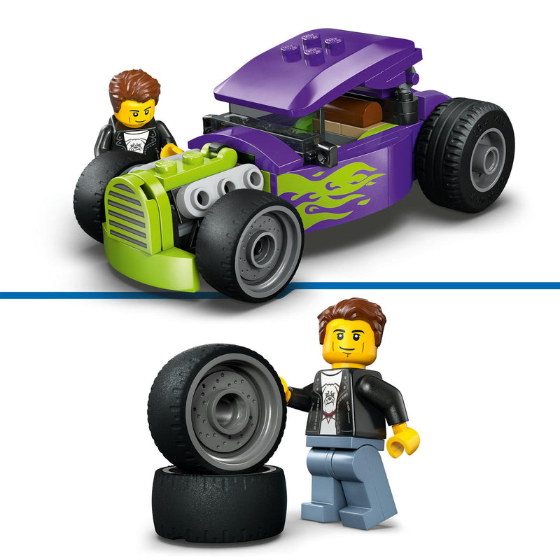 LEGO City Hot Rod race car building toy (British brand)