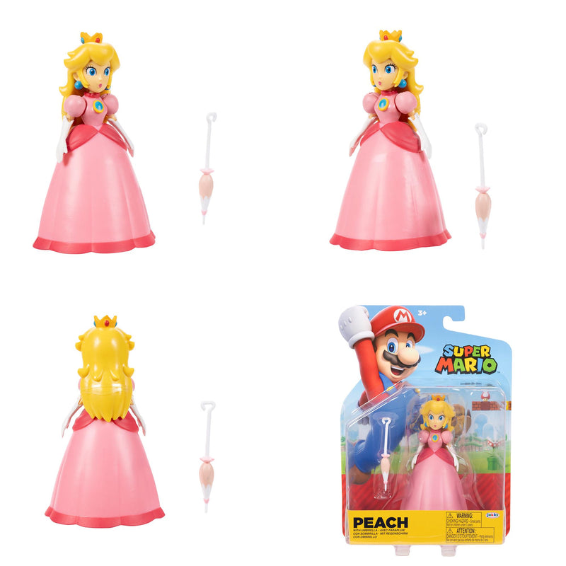 Super Mario 4 inch action figure assortment, UK version