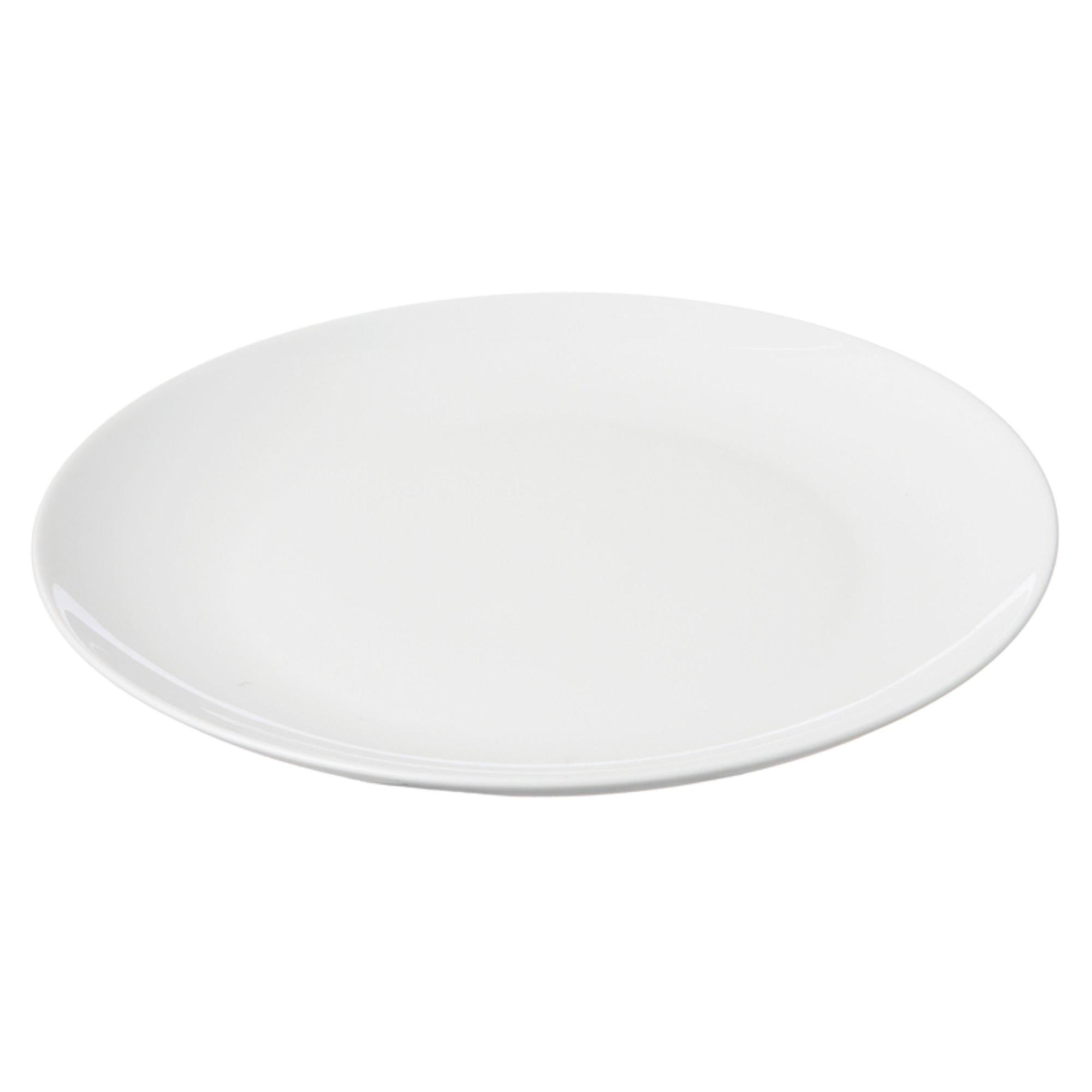 Sainsbury's Home Coupe Dinner Plate White (British brand)