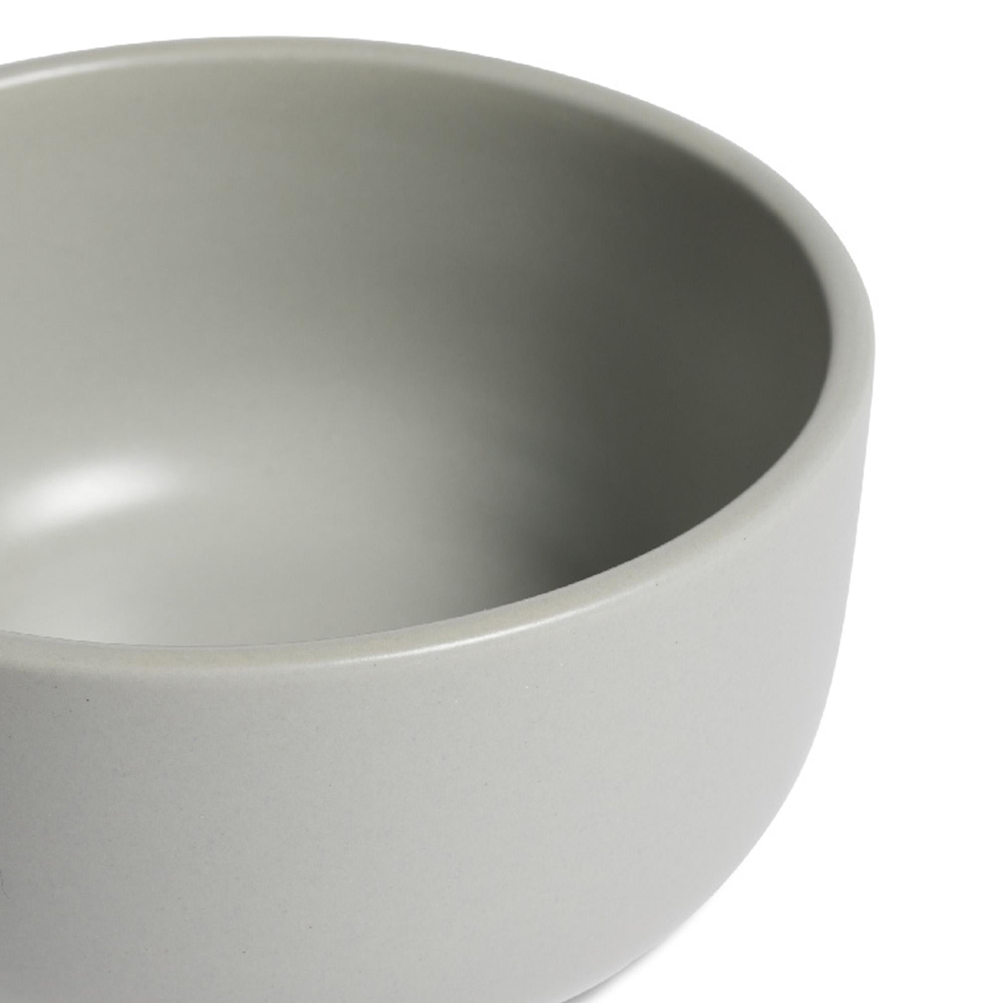 Habitat Grey Matte Stoneware Nibble Bowl, UK version