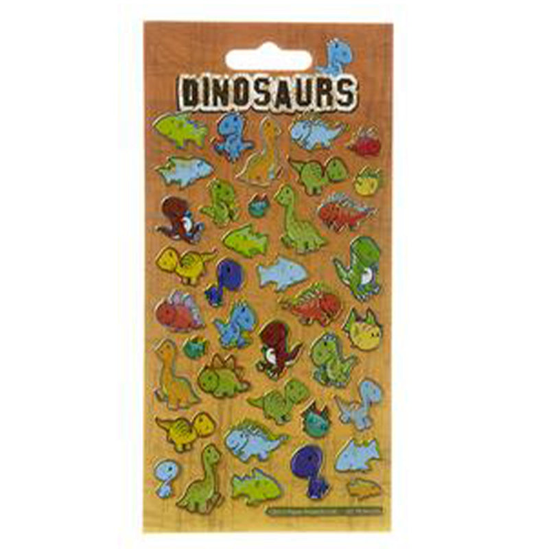 Paper Projects sticker pack dinosaurs monsters transport metallics, UK version