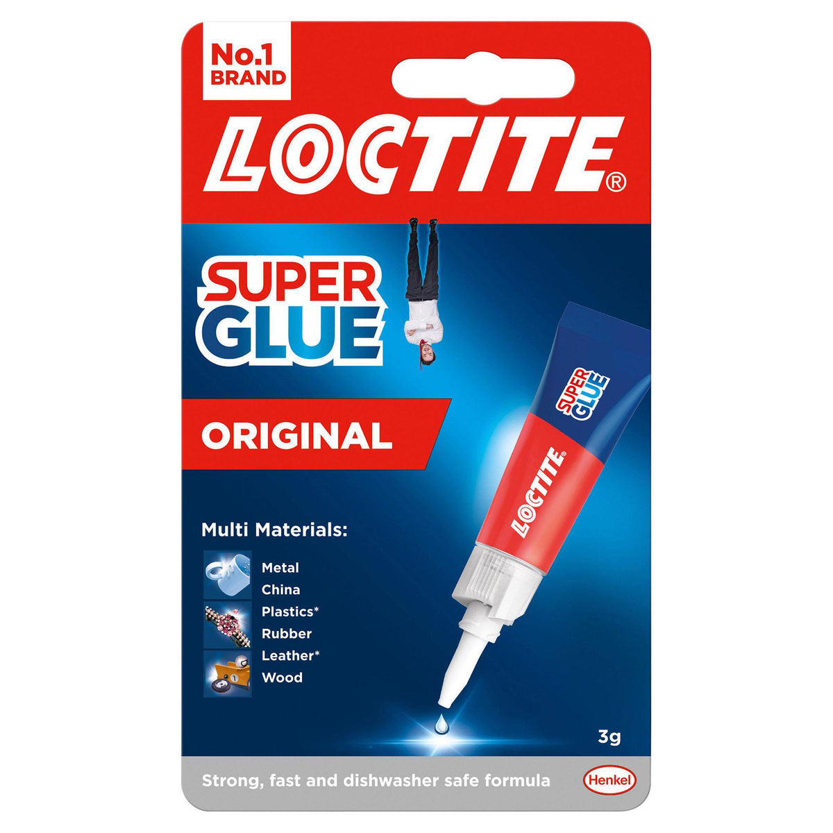 Loctite liquid super glue 3g, imported from the UK