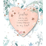 Carlton sister birthday card 16x18cm, UK version