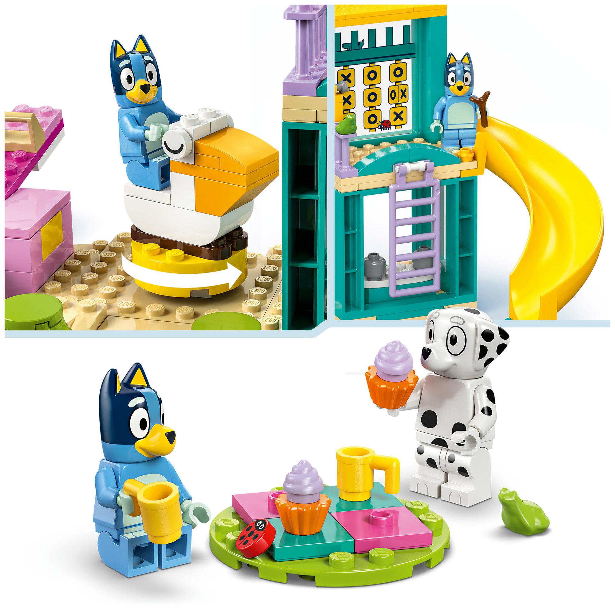 LEGO Bluey Playground Fun with Bluey and Chloe minifigures - British product