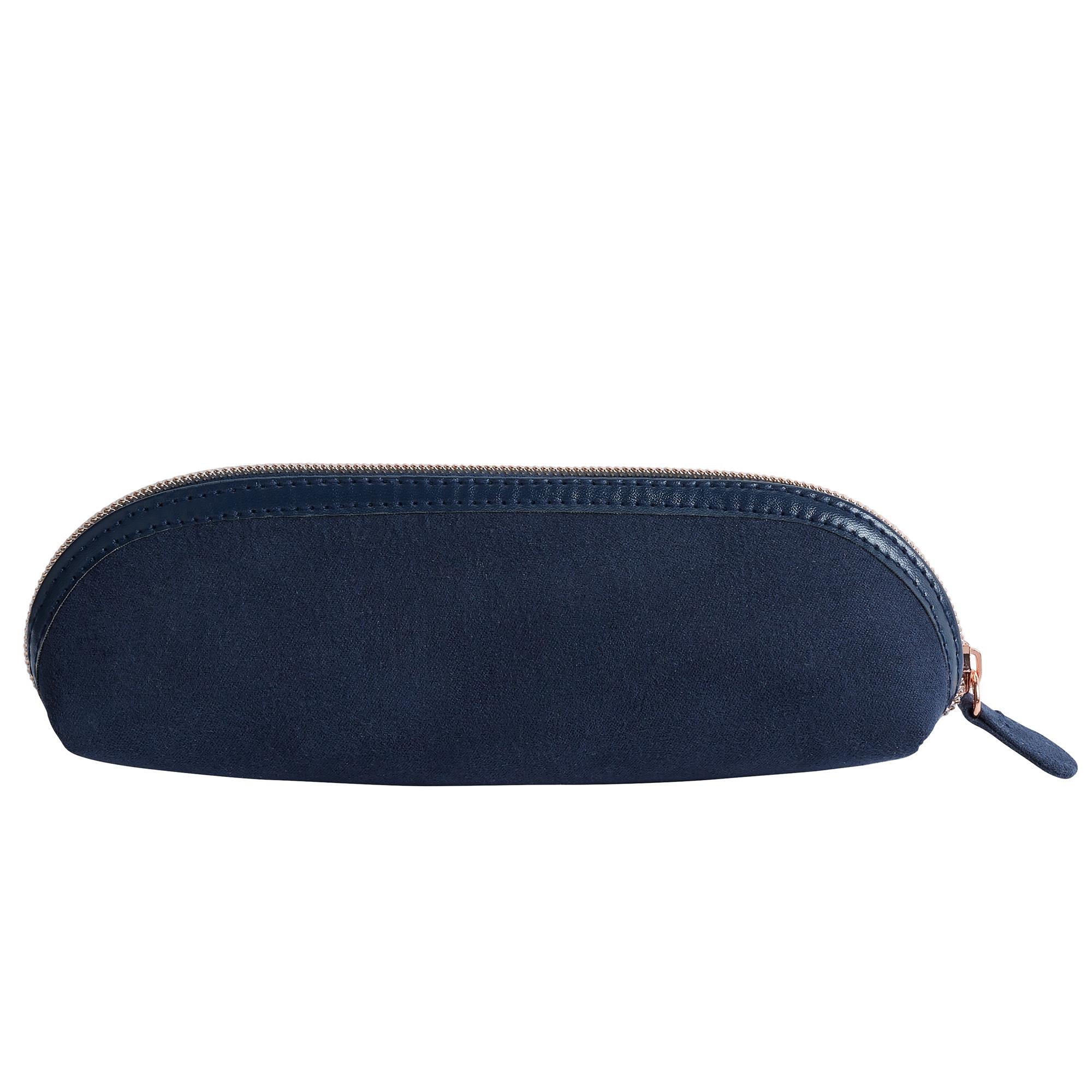 Habitat Winter Bouquet Navy Pencil Case GOODS Sainsburys   