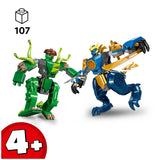 LEGO Ninjago mech toy building set with minifigures - British product