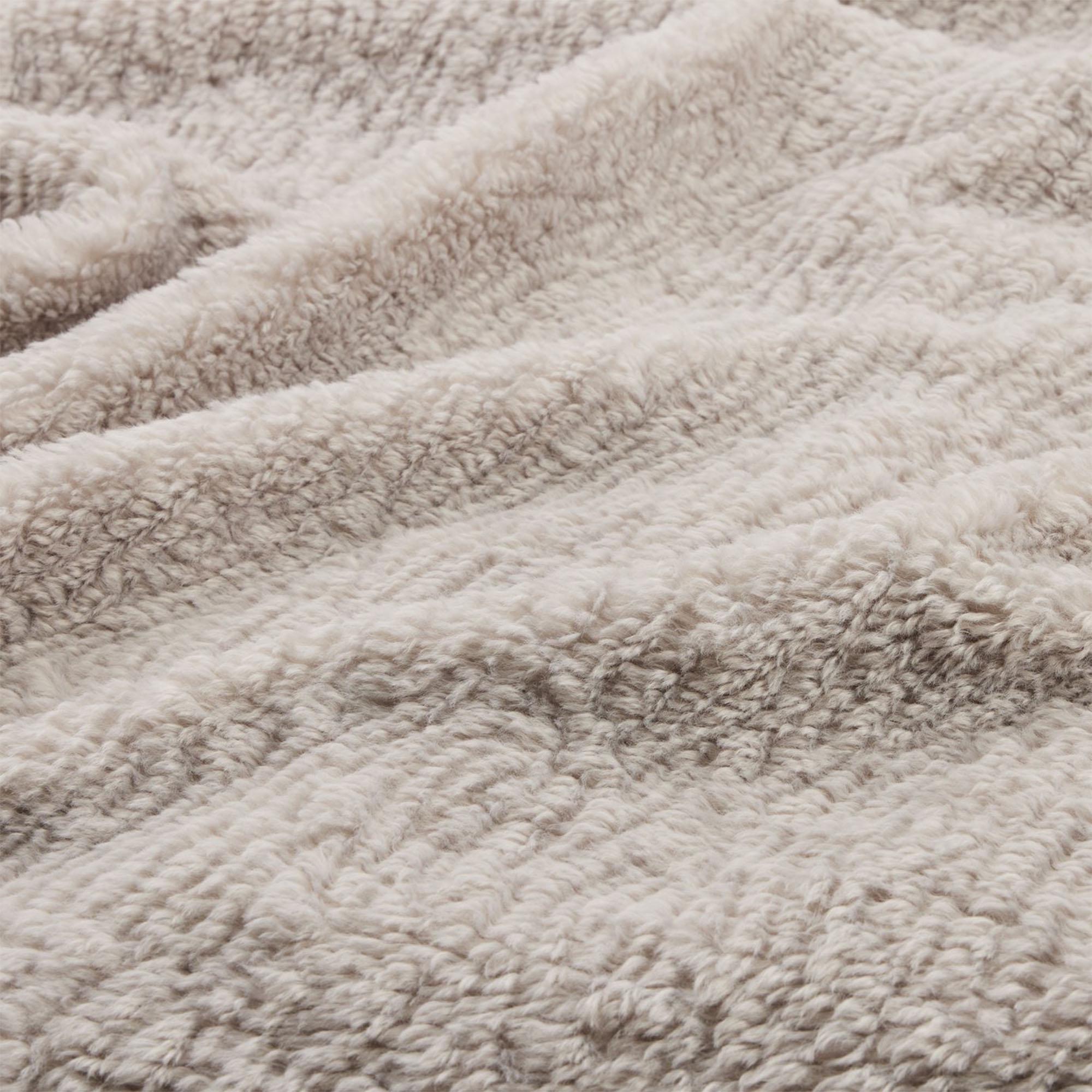 Habitat Shearling Throw Grey 200x150cm, UK version