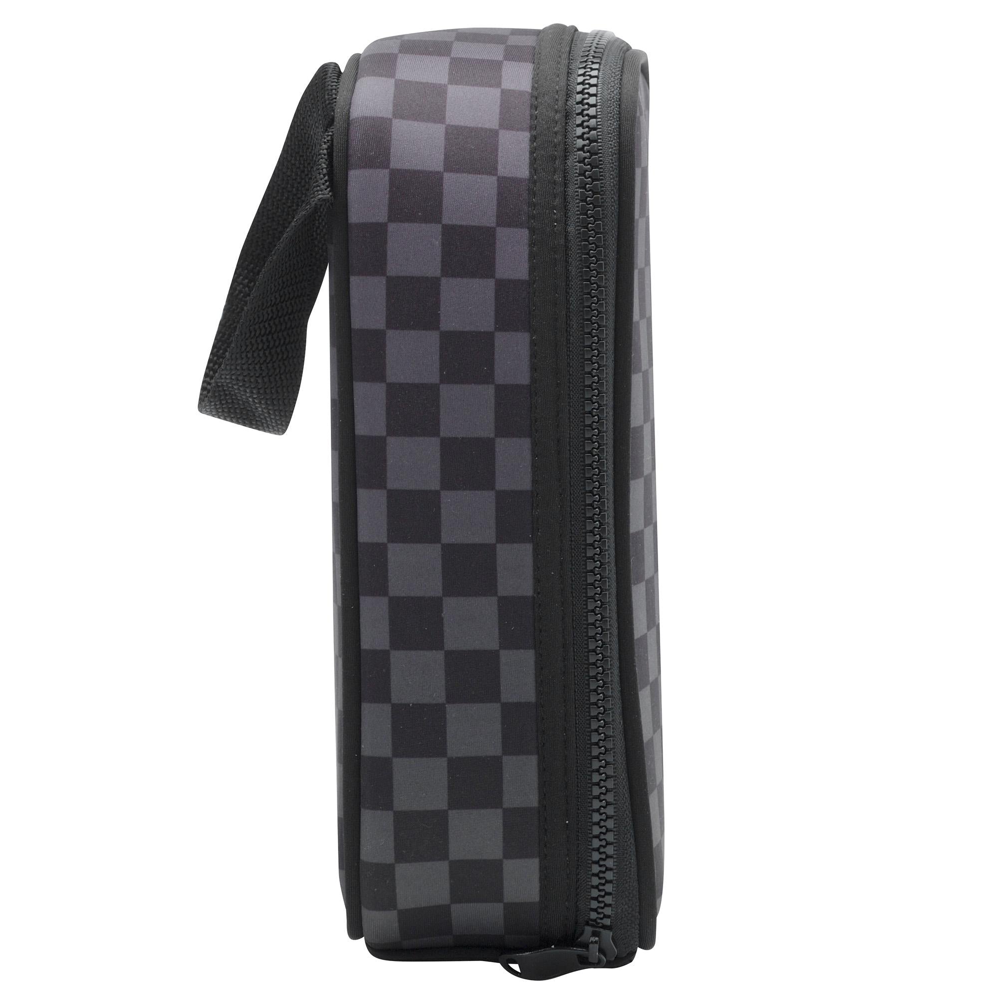 Smash checkerboard lunch bag, imported from the UK