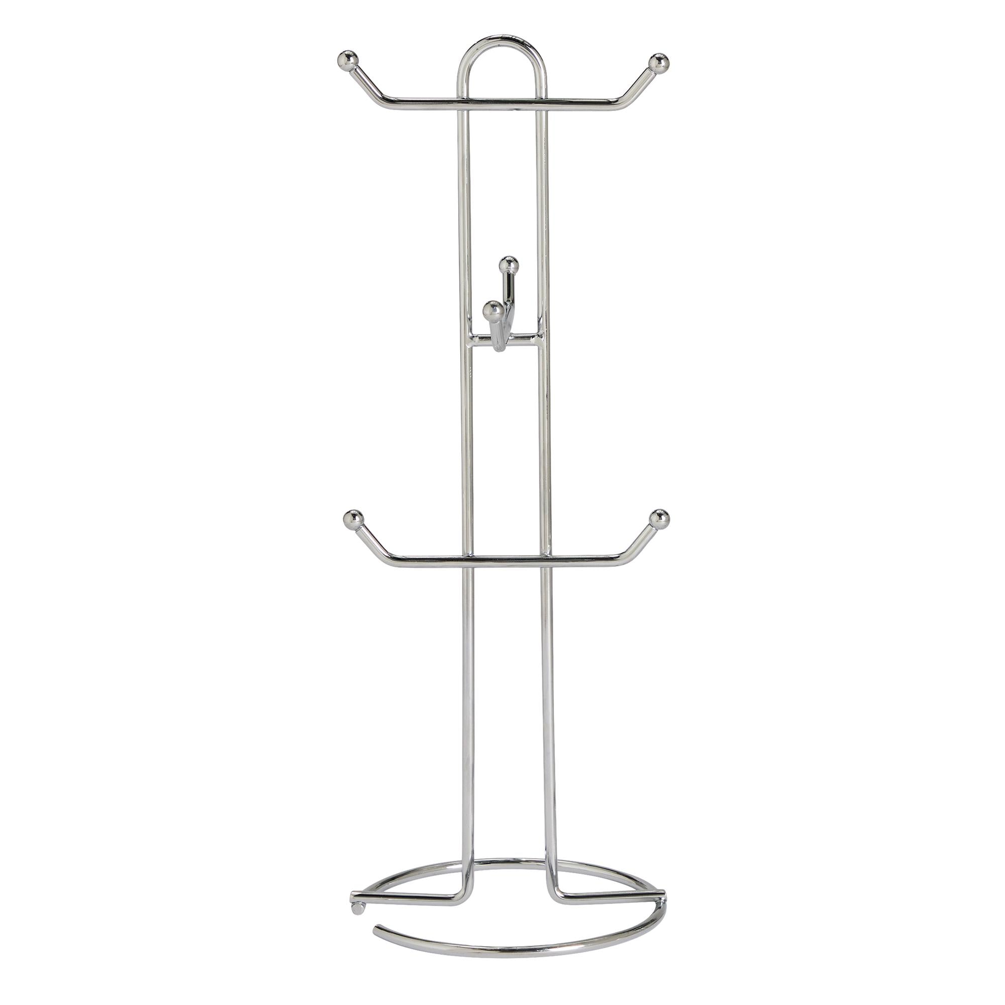 Sainsburys Chrome Mug Holder Steel Rack 380g (British brand)