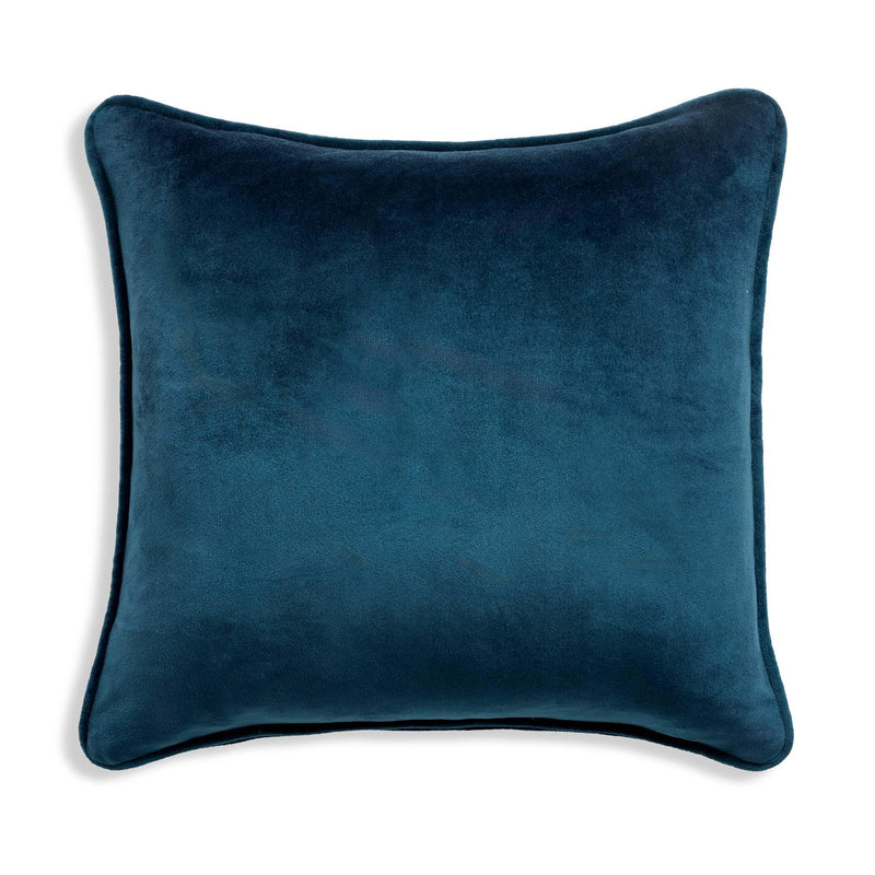 Habitat velvet cushion cover navy 43x43cm, UK version