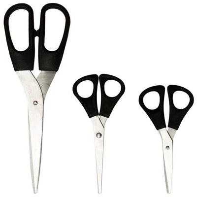 Sainsburys Sainsbury's Home Stainless Steel Kitchen Scissors Pack of 3- Buy online at McGrocer