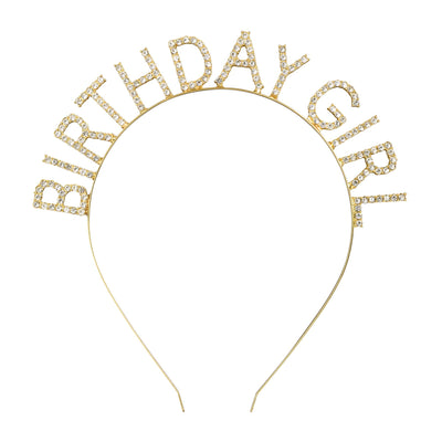 Sainsburys Sainsbury's Home Birthday Girl Headband Gold 1 Pack- Buy online at McGrocer