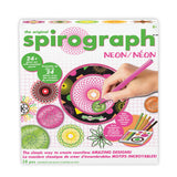 Spirograph neon design set with precision wheels and pens, UK version