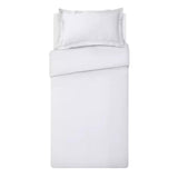 Habitat Egyptian cotton bedding set solid white, imported from the UK