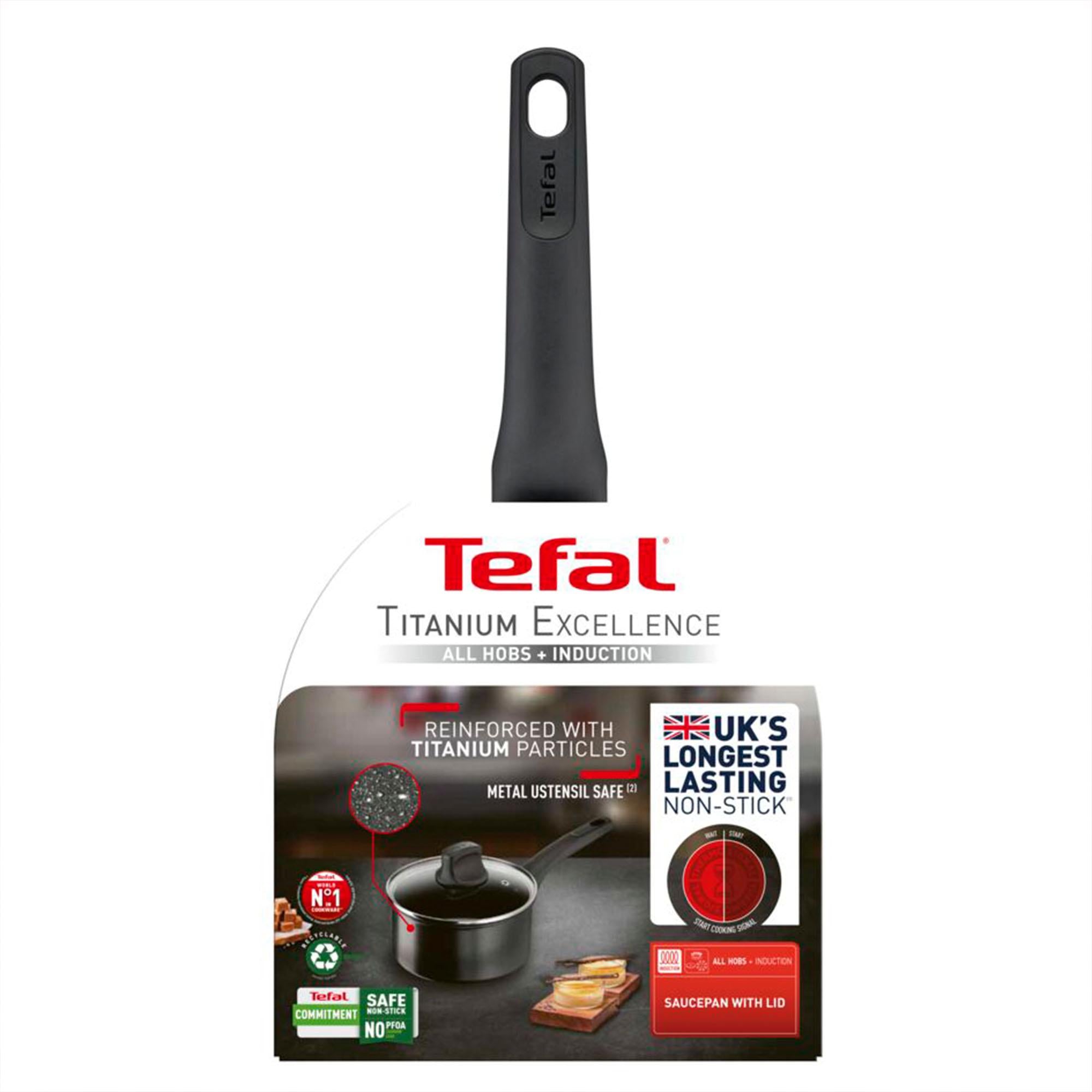 Tefal Titanium Excellence saucepan 20cm (British brand)