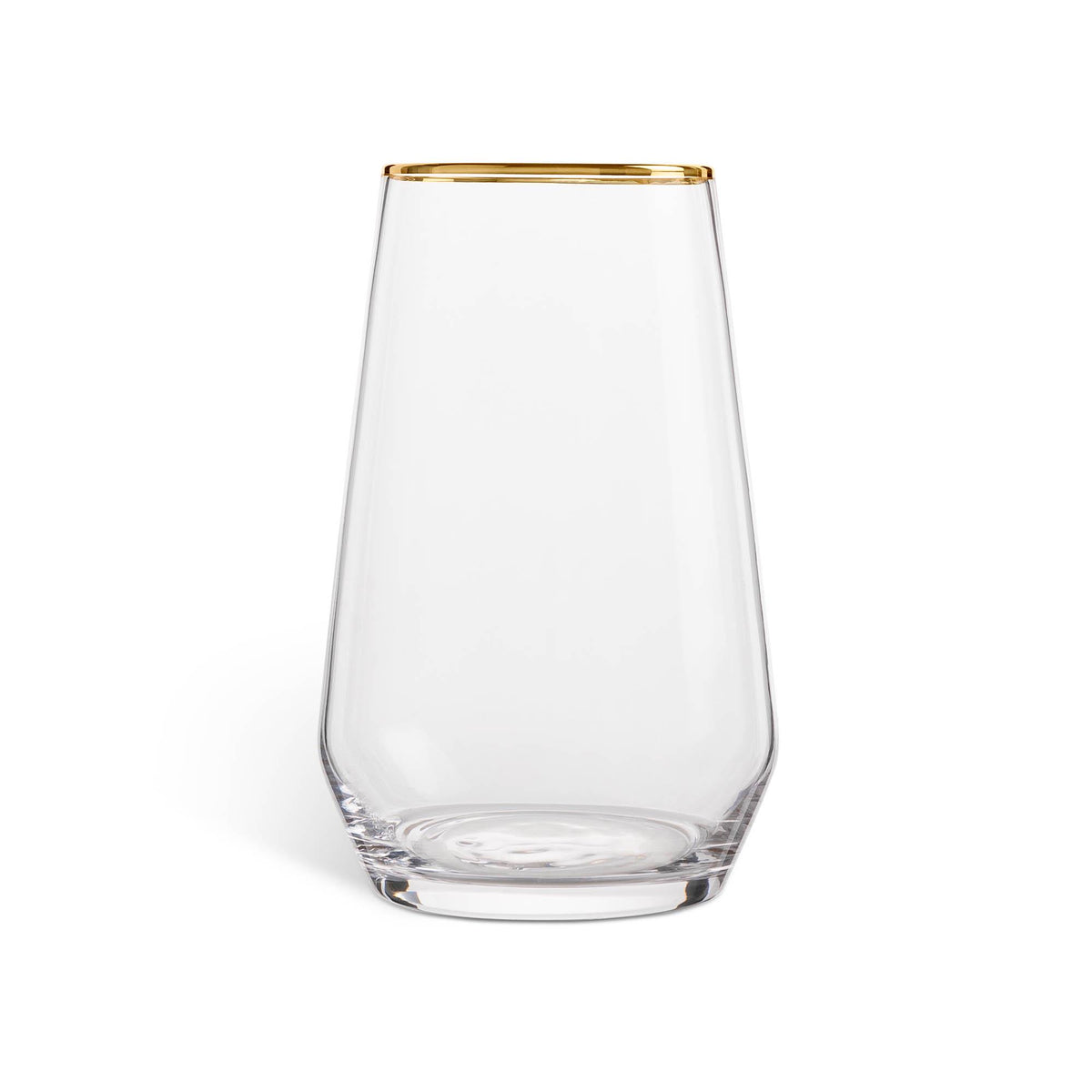 Habitat Gold Rim Hi Ball Glass 710ml capacity, UK version
