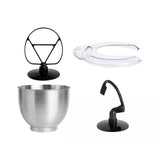 Cookworks stand mixer black 5-litre, imported from the UK