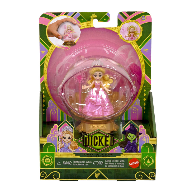 Wicked Glinda doll in bubble vehicle 2.75 inch, imported from the UK
