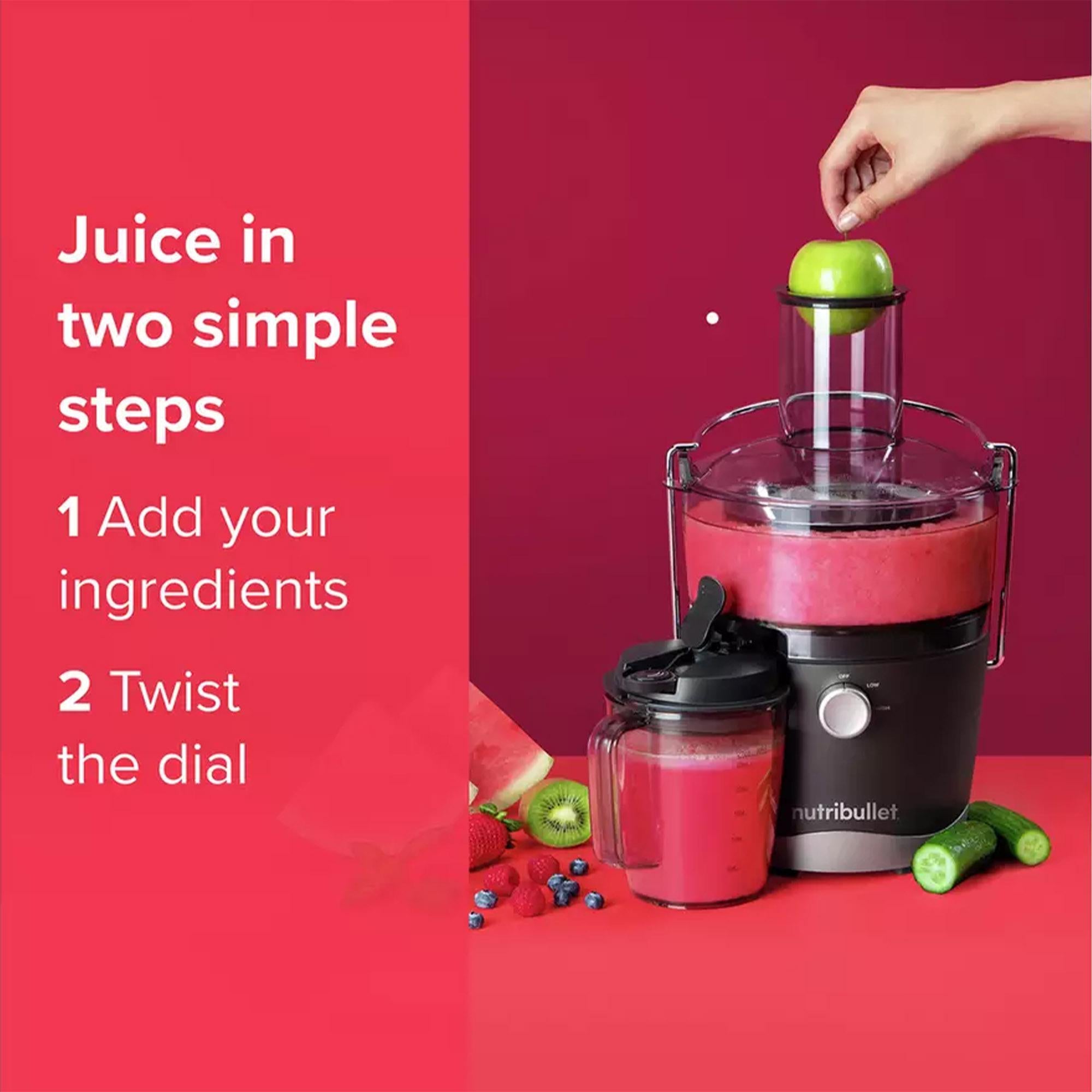 Nutribullet Juicer Grey Home Kitchen Appliance, imported from the UK